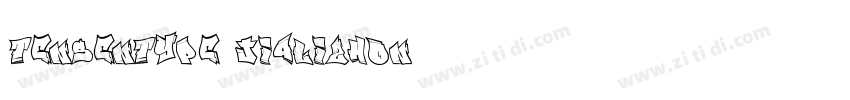 Tensentype JiaLiZhon字体转换